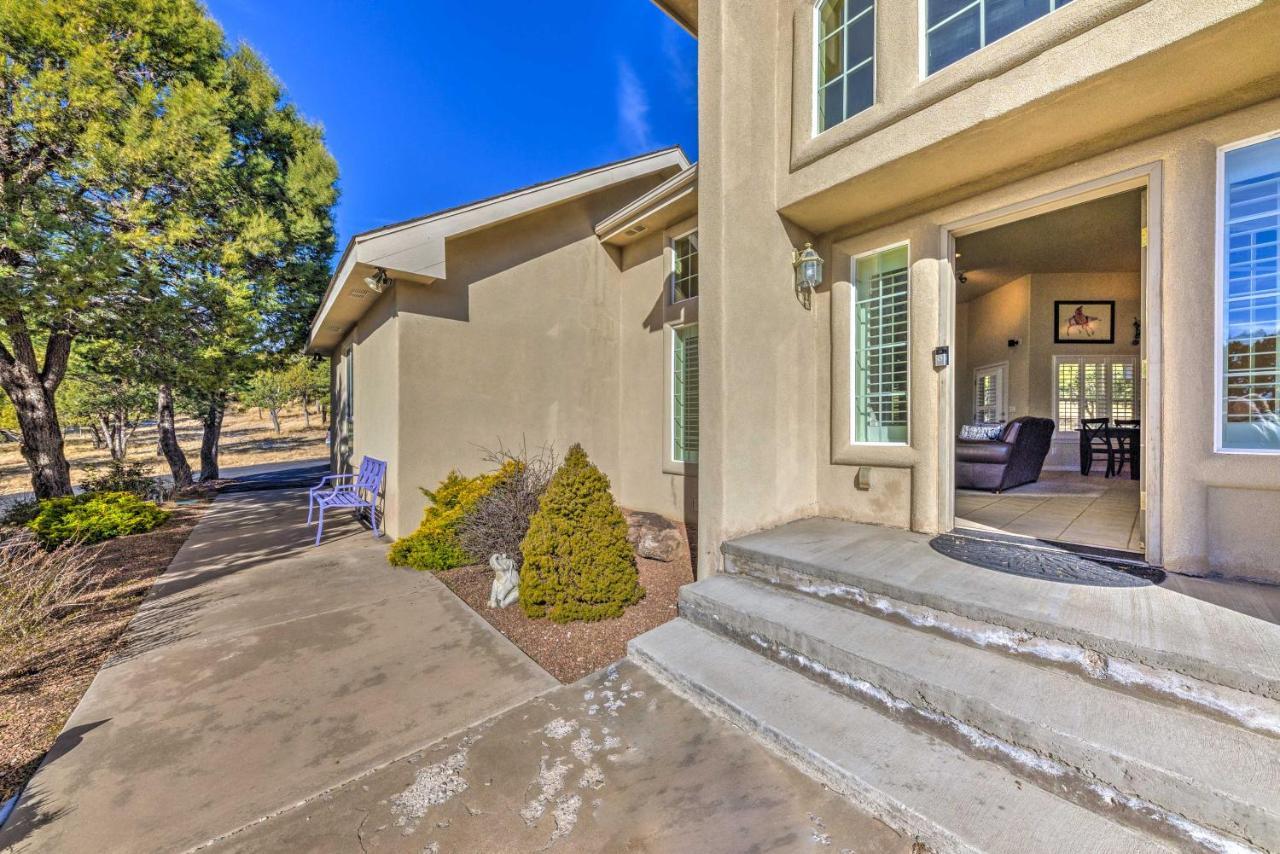 Roomy Ruidoso Retreat With Deck, Grill, And Mtn Views! Экстерьер фото